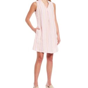 Tommy Bahama Vitamin Sea Stripe sheath Dress Sz small